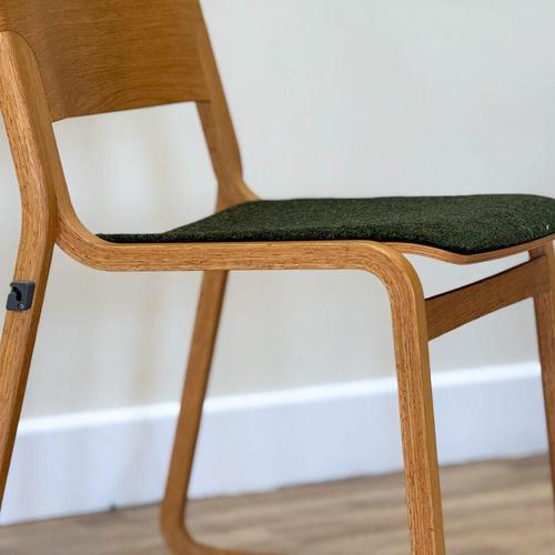 Theo Chairs in Light Oak from Chorus, Set of 4 For Sale - Image 12 of 16
