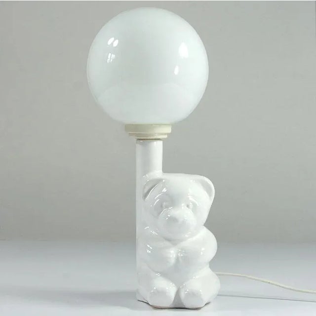 Vintage Ceramic Table Lamp, 1980s For Sale - Image 6 of 7