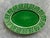 Emerald Vintage Boho Italian Glazed Ceramic Platter For Sale - Image 8 of 11