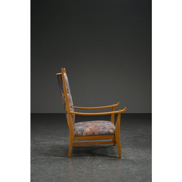 Traditionalist Town Hall Easy Chair by Bas van Pelt For Sale - Image 4 of 18