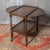 A good solid oak drop leaf tea trolley from the 1920's. Of a 17th Century flavour with barley twist legs and pie crust...