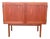 Danish Neat Bar Cabinet in Teak with Bottle Storage, 1970s For Sale