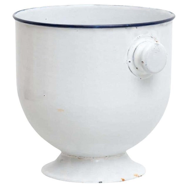 Vintage Metal Vase, 1930 For Sale - Image 12 of 12