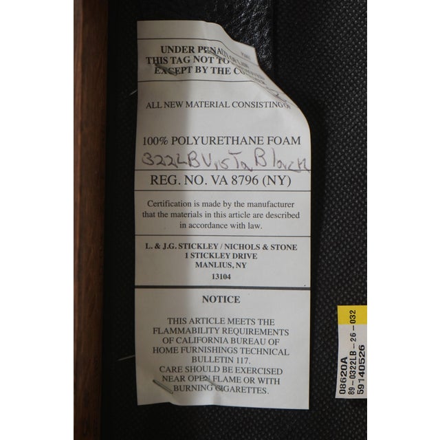 Pair Stickley Mission Oak Bar or Bistro Chairs For Sale - Image 18 of 18