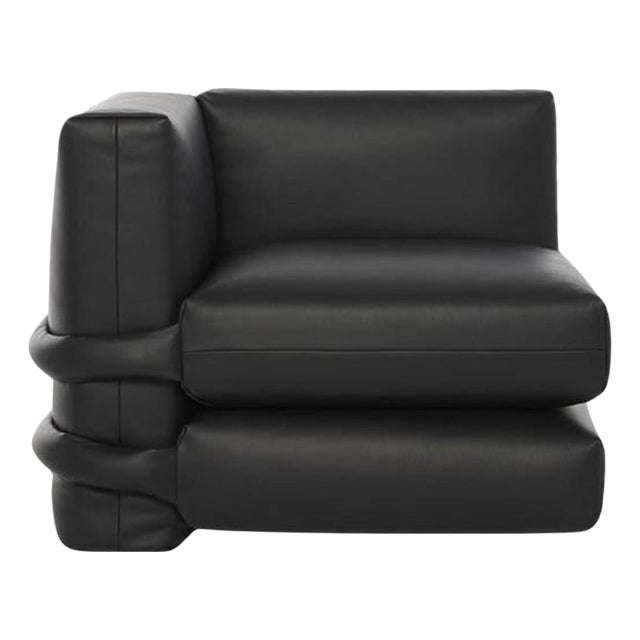 Corner Playful Pillow Sofa in Leather by Muller Van Severen for BD Barcelona For Sale