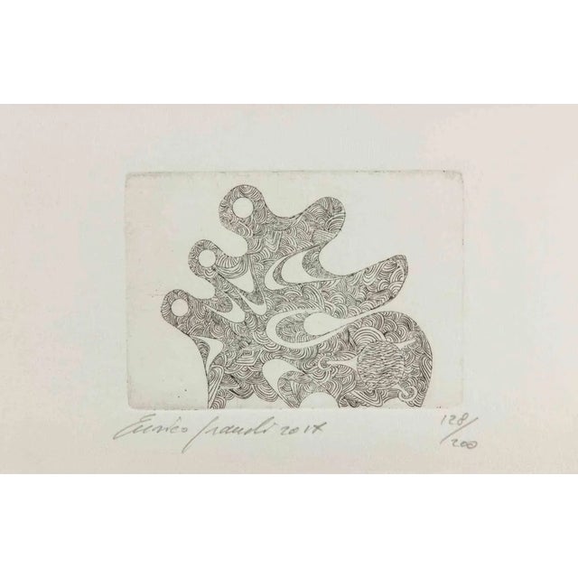 Fausto Maria Franchi, Abstract Composition, Etching, 2014 For Sale