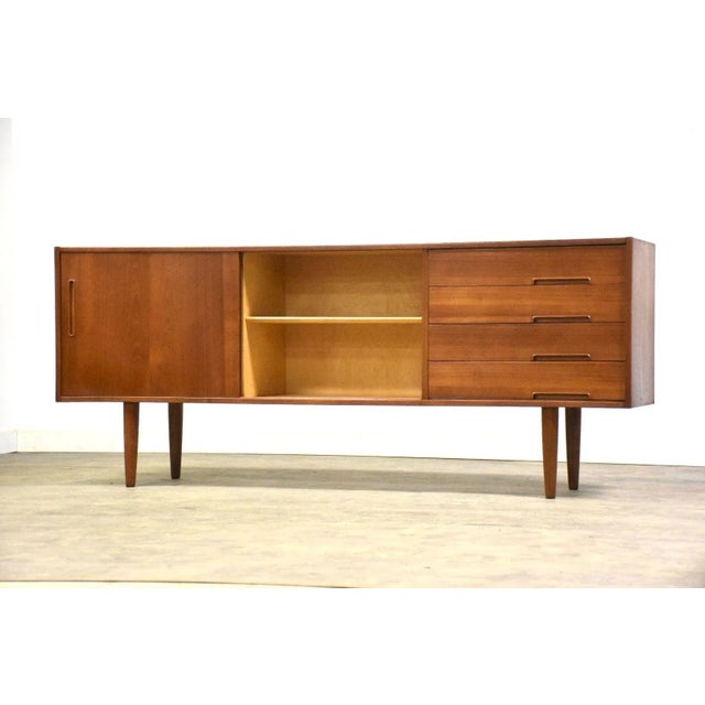 Mid-Century Modern Nils Jonsson for Troeds Swedish Teak Sideboard Credenza For Sale - Image 3 of 10