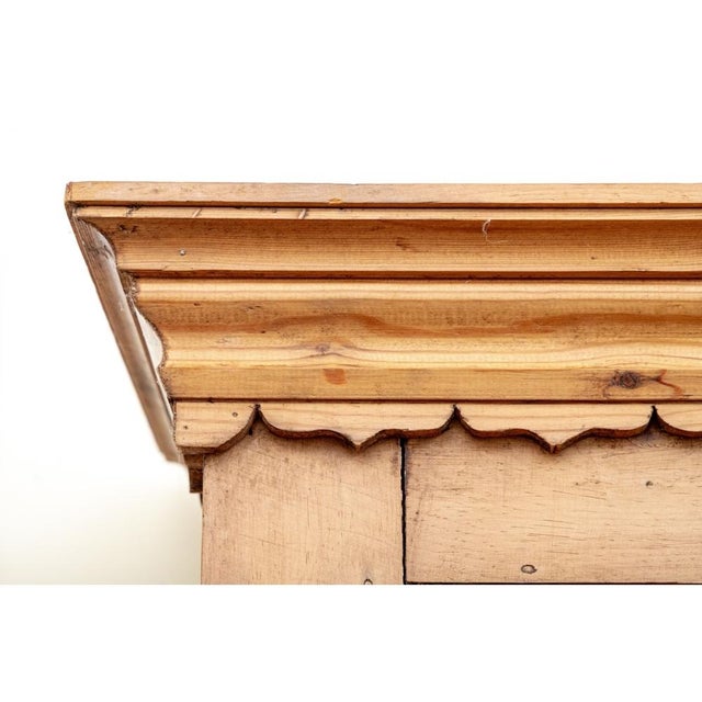 Mid 20th Century Quality Pine Armoire For Sale - Image 5 of 8