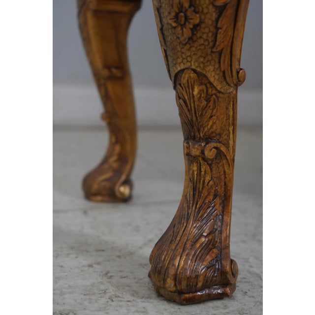 Brown Vintage 19th Century English Paint Decorated Walnut Sideboard For Sale - Image 8 of 12