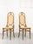 Legendary Thonet dinign chair with a high back rest. Good vintage condition. 6 available altogether. Seat height: 46cm....