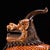 Late 20th Century Pair of Gilt Bronze Cloisonné Enamel Mythical Beast Incense Burners For Sale - Image 9 of 9