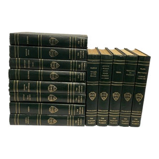 1969 Harvard Classics Leather Bound Books - Set of Thirteen For Sale
