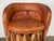 Brown Vintage Mexican Southwest Equipale Leather and Cedar Wood Bar Stools, Pair For Sale - Image 8 of 12