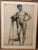 Figurative Drawing of a Naked Man in the Academic Hot Seat 1910 France For Sale - Image 3 of 12