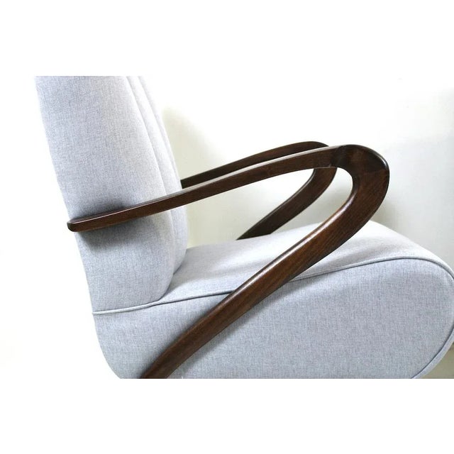 Set of Vintage Armchairs attributed to Guglielmo Ulrich, 1950s For Sale - Image 3 of 13