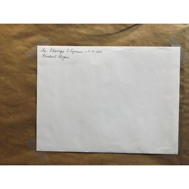 Printmaking Materials “Michael Logan Paris Night Scene — Limited Edition Print With Documentation” For Sale - Image 7 of 9