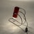 Red Tube Table Lamp from Targetti Sankey, 1970s For Sale - Image 8 of 11