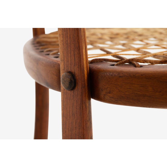 Arthur Carpenter Espenet Curved Back Arm Chair 1980c. For Sale - Image 16 of 18