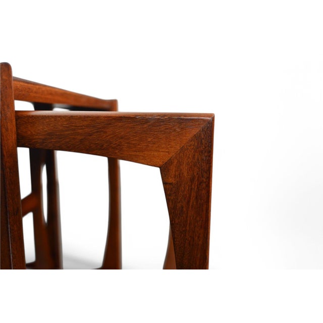 Mid 20th Century Set of G Plan Quadrille Nesting Tables in Teak For Sale - Image 5 of 8