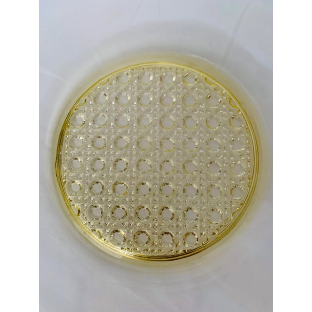 1930s Depression Glass Serving Tray by Lancaster Glass Co, For Sale - Image 5 of 6