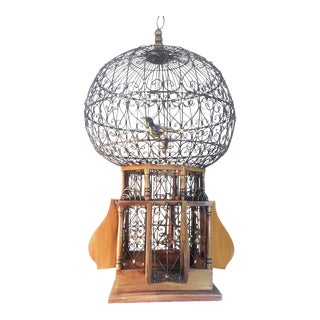 Victorian English Bird Cage For Sale