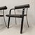Vintage Black Armchairs with Armrests, 1980s, Set of 4 For Sale - Image 15 of 18