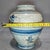 Antique Chinese Blue & White Calligraphy Ceramic Storage Jar, Chinoiserie Decor Vessel For Sale In New York - Image 6 of 9