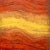 Contemporary Illegibly Signed Abstraction in Red Mixed Media For Sale - Image 3 of 7