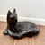 Vintage Modern Haeger Ceramic Black Cat Art Sculpture Mid Century MCM For Sale In Palm Springs - Image 6 of 9