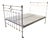 Victorian Brass and Iron Double Bed For Sale