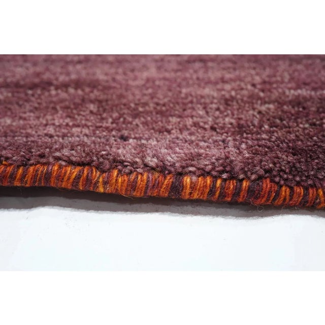 Vintage Gabbeh Rug 6'9'' x 9'9'' For Sale In New York - Image 6 of 10