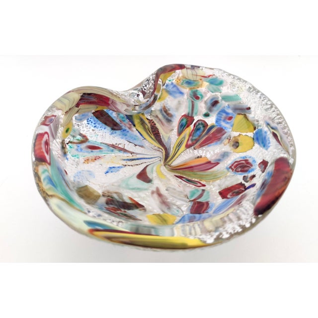 Murano Glass Ashtray attributed to Giulio Radi for Avem, 1960s For Sale - Image 4 of 14