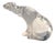 Vintage French Lalique Crystal Glass Polar Bear For Sale