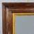 1940s Large Modernist Oak Gilt Mirror France circa 1940 For Sale - Image 5 of 7
