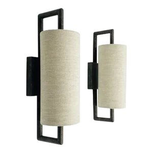 Pair of Contemporary Lille Wall Lights/Sconces by Porta Romana