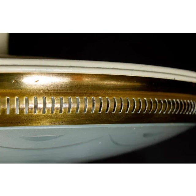 Mid-Century Ceiling Fixture or Pendant by Luigi Brusotti, Italy, 1940s For Sale - Image 11 of 18