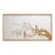 Sebet Silverman for Nurre Mirror Co. Model 4474c Large Chinoiserie Églomisé Wall Mirror For Sale