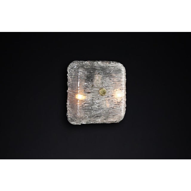 Large Murano Bambù Series Wall Lights from Venini, Italy, 1950s For Sale - Image 10 of 14