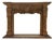 Yellow Travertine Mantle For Sale