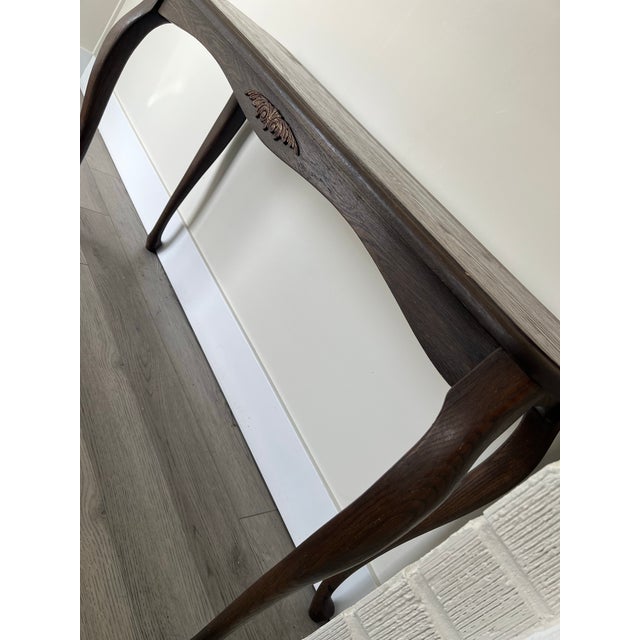 Wood Vintage Wooden Entryway/Console Table For Sale - Image 7 of 8