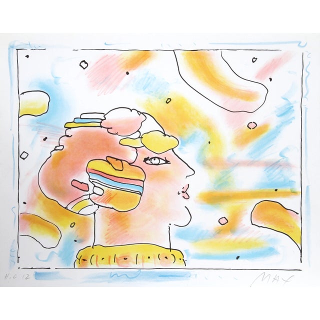 Peter Max, From Another Planet, Lithograph For Sale