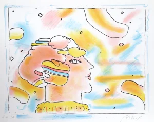 Peter Max, From Another Planet, Lithograph