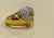 2020s 0.75 Carat Diamond Cocktail 18 Karat Yellow Gold Ring, Size 4, vs/ G For Sale - Image 5 of 8