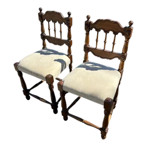 Late 18th Century Florentine Style Chairs - Set of 2