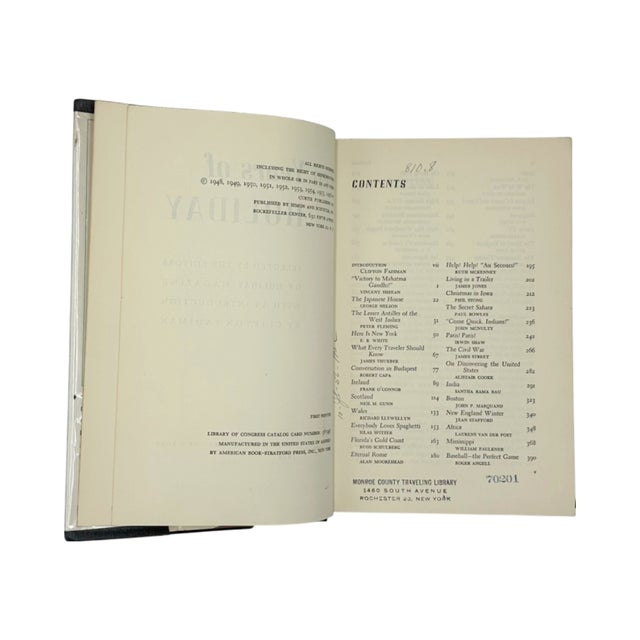 Ten Years of Holiday Hardcover 1956 Book Travel 1st Edition For Sale - Image 4 of 12