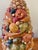 Frederick Cooper Large Mid 20th Century Italian Porcelain Fruit Topiary Table Lamp For Sale - Image 4 of 12