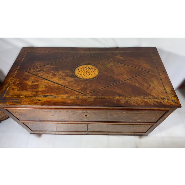 Brown Louis XVI Walnut Chest of Drawers, 1700 For Sale - Image 8 of 18