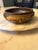 Brown Antique 2pc Roseville Rosecraft Panel Pottery 6.5" & 5" Console Bowl - A Pair For Sale - Image 8 of 13