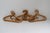 Mid-Century Modern Vintage Italian Bamboo and Rattan Coat Hangers, 1960s, Set of 11 For Sale - Image 3 of 13