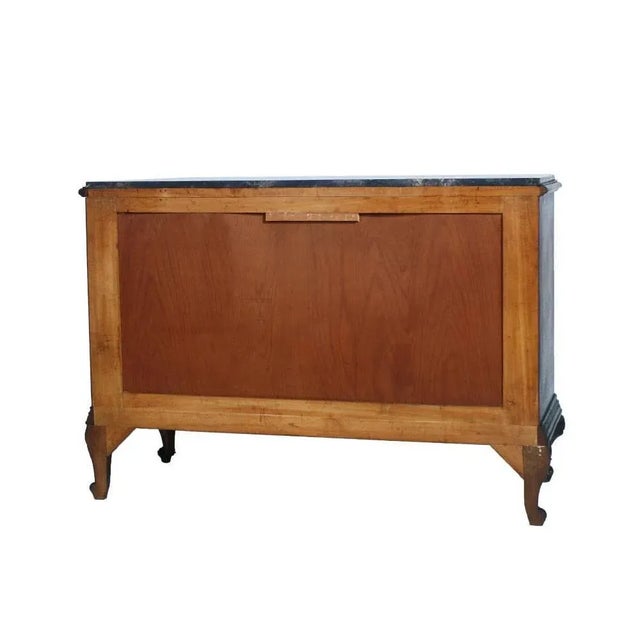 Baroque Style Venetian Walnut Commode, 1910s For Sale - Image 4 of 5